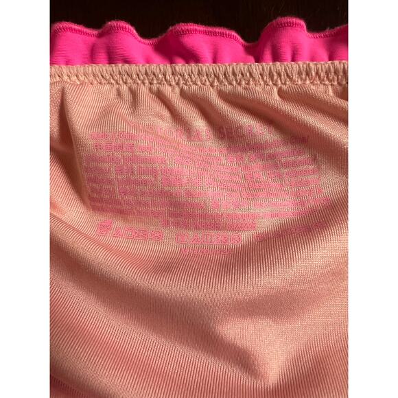 Victoria's Secret Hot Pink Bikini Bottom With Ruffles Size M - Picture 3 of 4